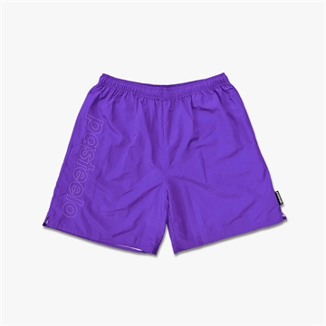 Pasteelo Shorts Script Active Purple